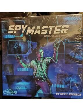 Spy Master Strategy Game Your Mission Awaits by Seth Johnson New Factory Sealed